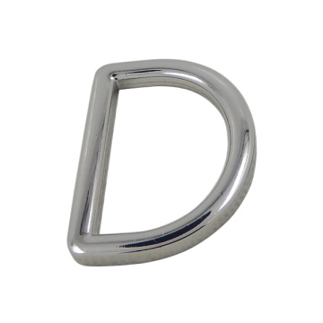 Metal Silver D Ring for Handbag (inner width: 20*30mm)